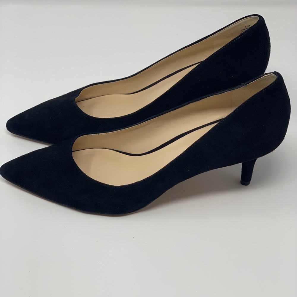 Perfect Black Suede Pump